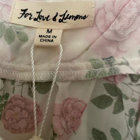 For Love & Lemons Biscotti tank NWT - Picture 4 of 4